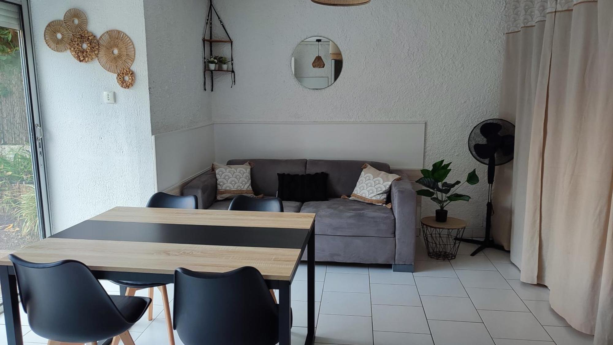 T2 Rdc Avec Jardin, Cap D'Agde, Secteur Falaise, 100 M Plage, Clim, Wifi, Parking Zewnętrze zdjęcie